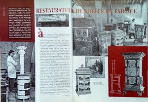 LA GAZETTE LORRAINE : Restaurateur de poêles en faïence